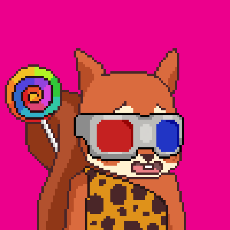 Pixel Squirrels #161